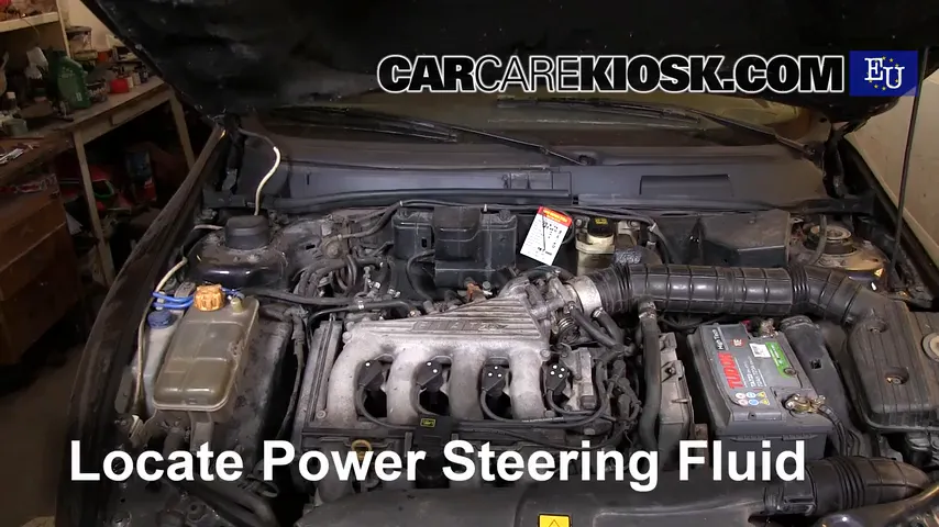 1996 Fiat Bravo SX 1.4L 4 Cyl. Power Steering Fluid Add Fluid
